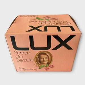 Vintage Lux Pink Beauty Bar Soap 2 Bars 140 ml/4.9 Oz New In Box